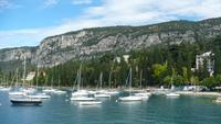 Segelschiffe in der Bucht von Saló 