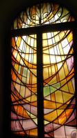 Kirchenfenster in der Kirche von San Pantaleo