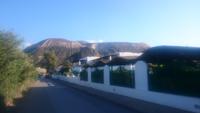 Blick zum 391 Meter hohen Gran Cratere von Vulcano