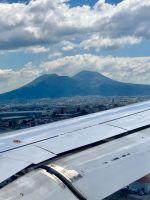 Landeanflug Neapel