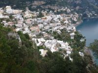 Blick auf Positano