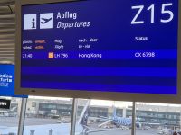 Abflug nach Hongkong