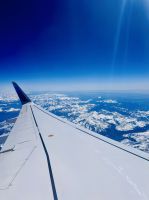 1. Tag - Flug über die Pyrenäen 