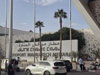 Am Flughafen Menara in Marrakesch