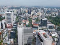 Blick auf Singapur