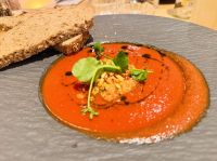 1. Tag - Abendessen, Ungarische Paprikasuppe