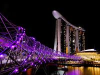 Singapur bei Nacht