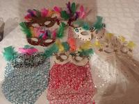 Ergebnisse des Maskenworkshops