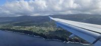 Landeanflug Insel Pico