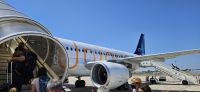 Flug mit Azores Airlines von Lissabon auf die Azoren Insel Pico