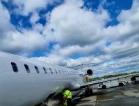 Flieger nach Dresden, erster Versuch