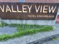 Tag 1 Schriftzug vom Encumeada Hotel 