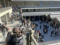 Besuch der neu erbauten Markthalle 