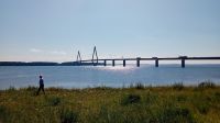 Färöbroerne Brücke Dänemark