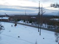 Blick ins Tal vom Hotel Grand Bellevue