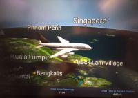 Abflug nach Singapur
