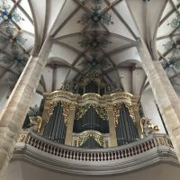 die älteste dreimanualige Silbermann- Orgel - Gottfried Silbermann lebte und arbeitete in Freiberg