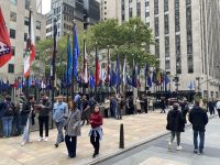 Rockefeller Center - hier steht bald der Weihnachtsbaum