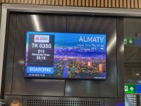 Gemeinsamer Flug nach Almaty mit Turkish Airlines