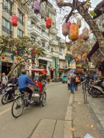 Laternen in den Straßen von Hanoi
