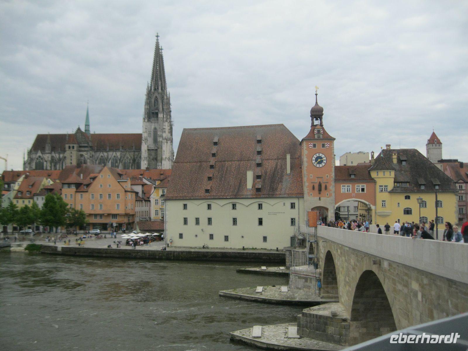 steinerne Brücke,Salzstadel , Dom