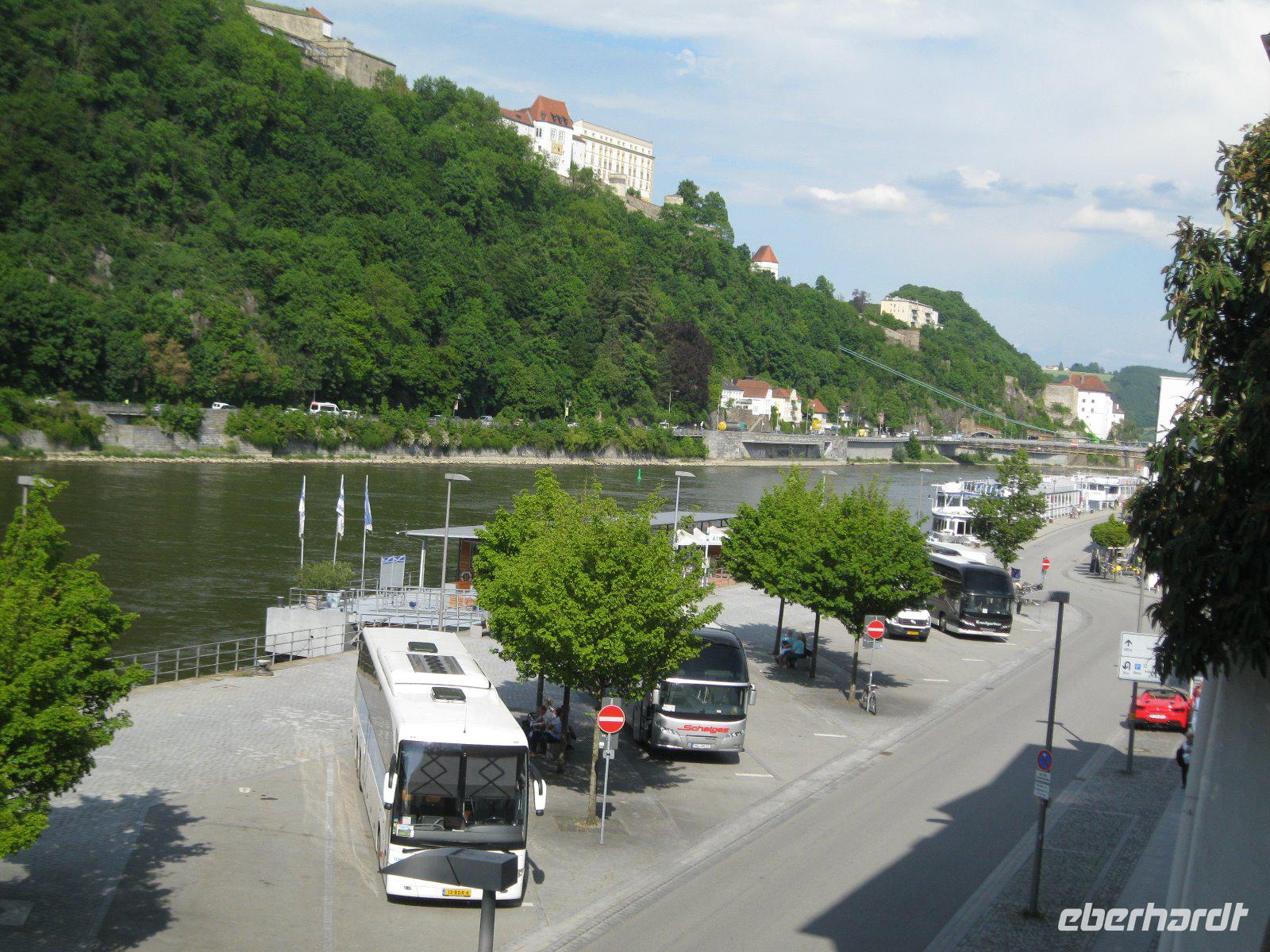 Schiffsanleger mit Feste Oberhaus