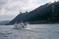Fahrt auf dem Rhein