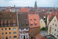 Blick von der Kaiserburg auf Nürnberg