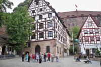 EHT-Gruppe beim Stadtrundgang, Nürnberg