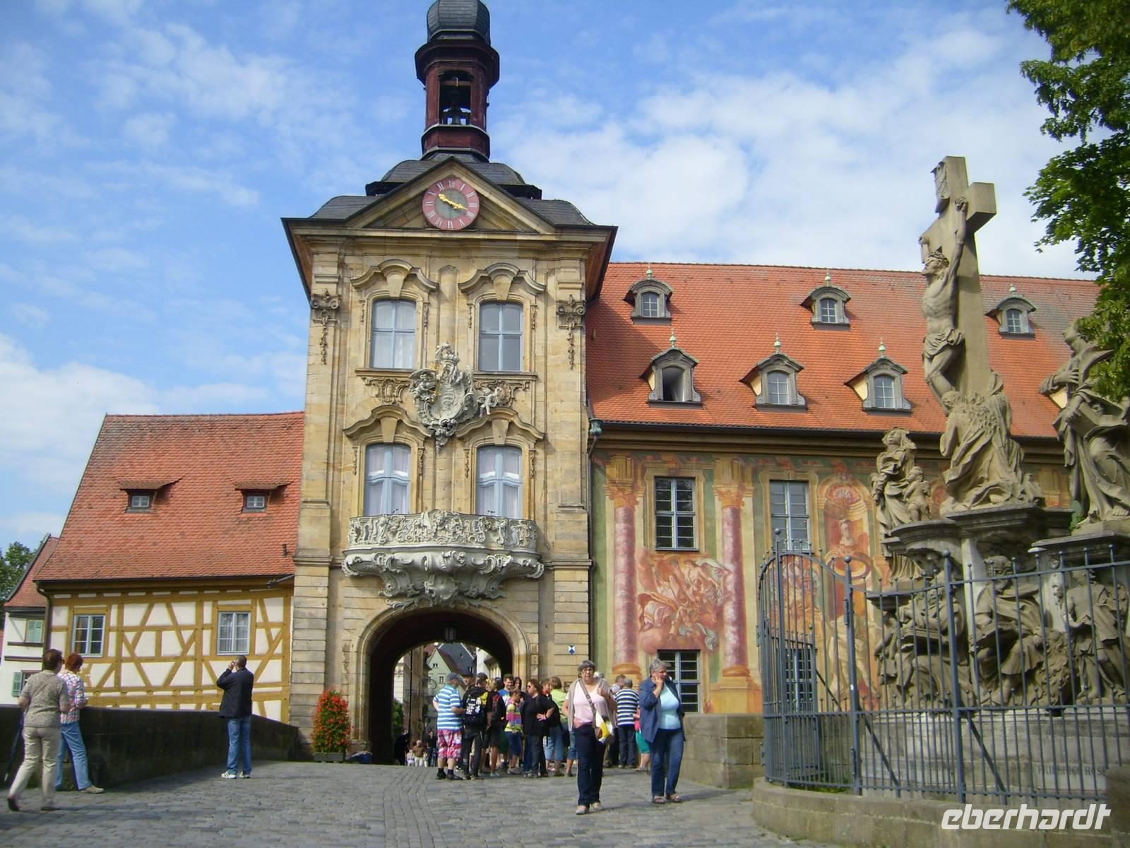 das Alte Brückenrathaus in Bamberg