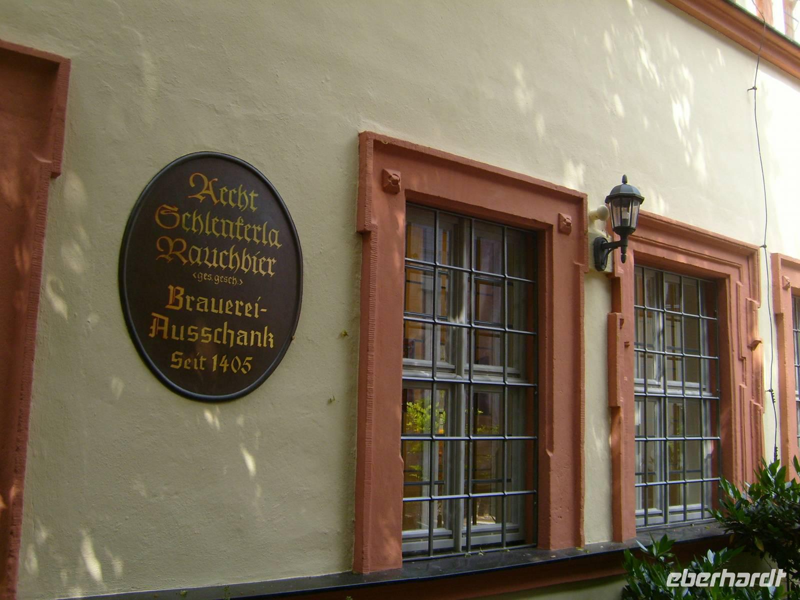 das berühmte Bamberger Schlenkerla-Gasthaus