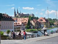 Blick zum Kloster Michaelsberg, Bamberg