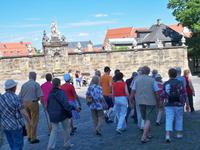 Auf dem Weg zur Stadt zurück.