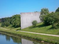 Europäische Wasserscheide am Main-Donau-Kanal