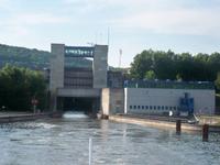 Und wieder eine Schleuse