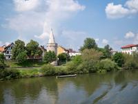 Idyllische Fahrt auf dem Main