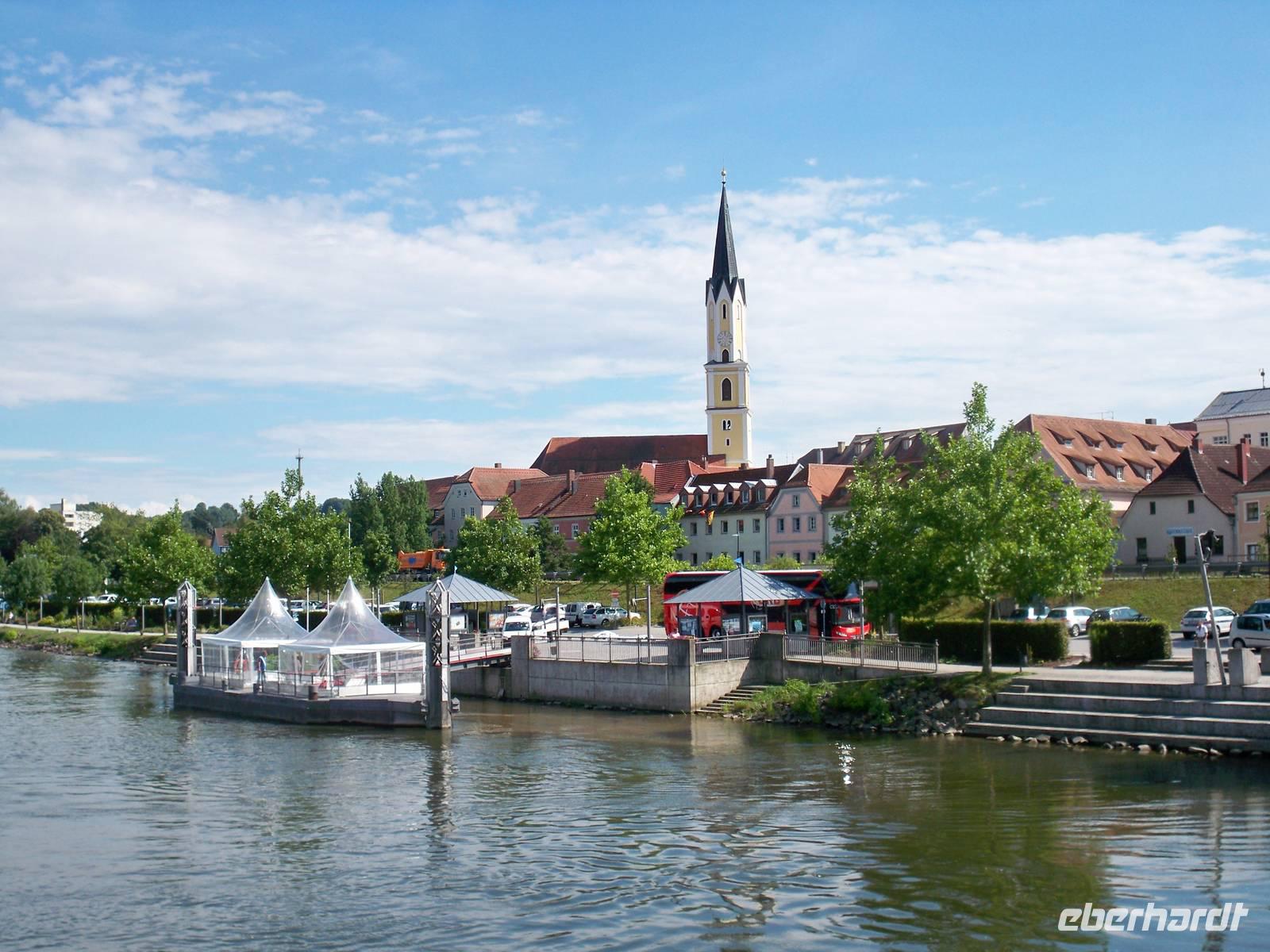 Abfahrt in Vilshofen