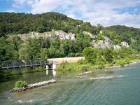 Kalksteinformationen im Altmühltal