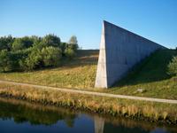 Europäische  Wasserscheide auf dem Jurakamm