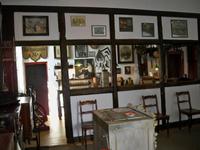 Die Werkstatt im Musikkabinett.