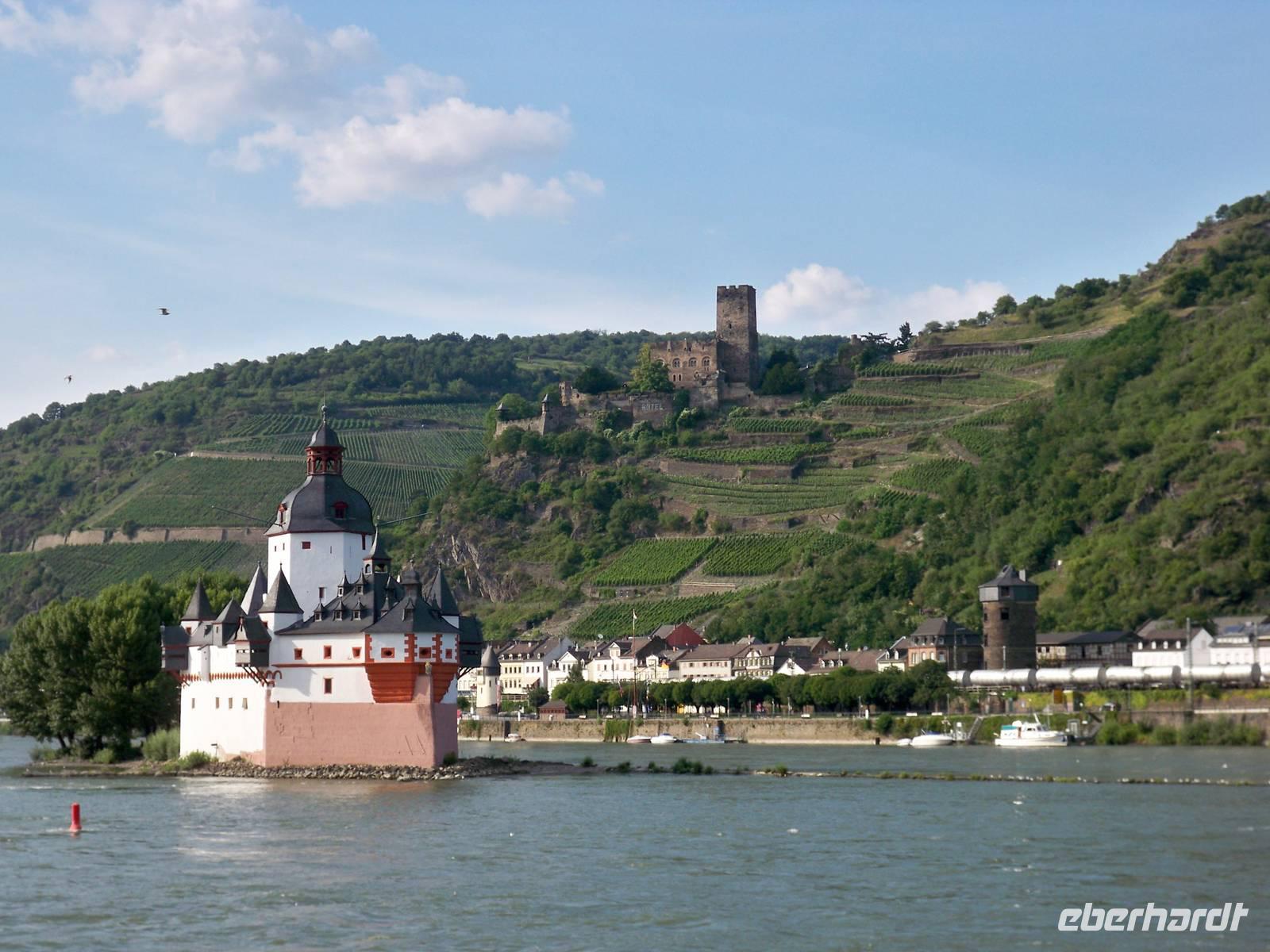 Pfalzgrafenstein mit Burg Gutenfels