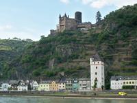 St. Goarshausen mit Burg Katz