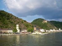 St. Goarshausen mit Burg Katz