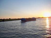 Romantischer Sonnenuntergang