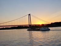 Romantischer Sonnenuntergang