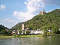 Wellmich mit Burg Maus