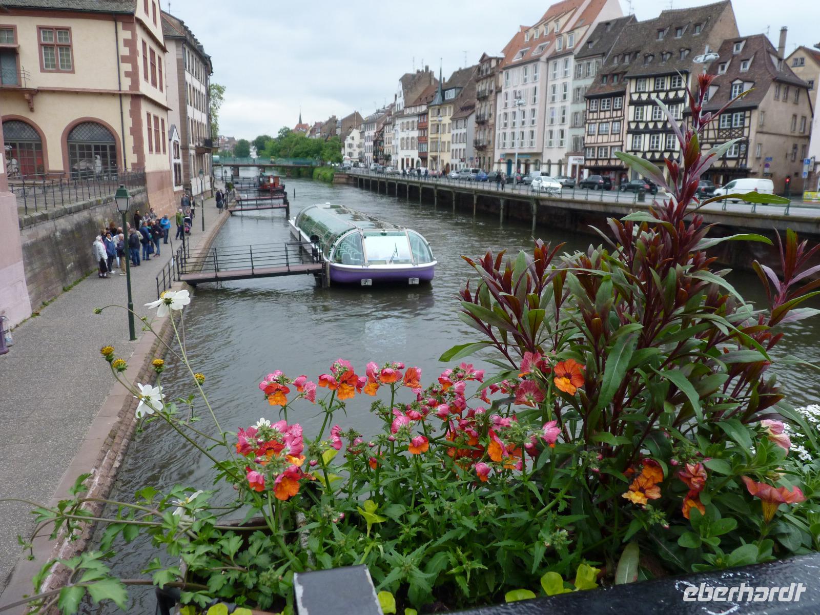 Bootsfahrt auf der Ill
