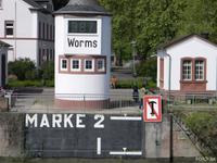 Pegel bei Worms