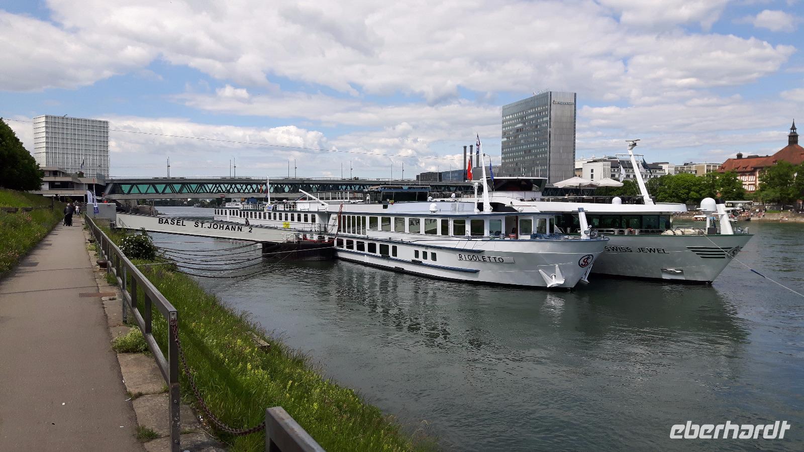 Anleger St. Johann - Ende der Reise für die Rigoletto