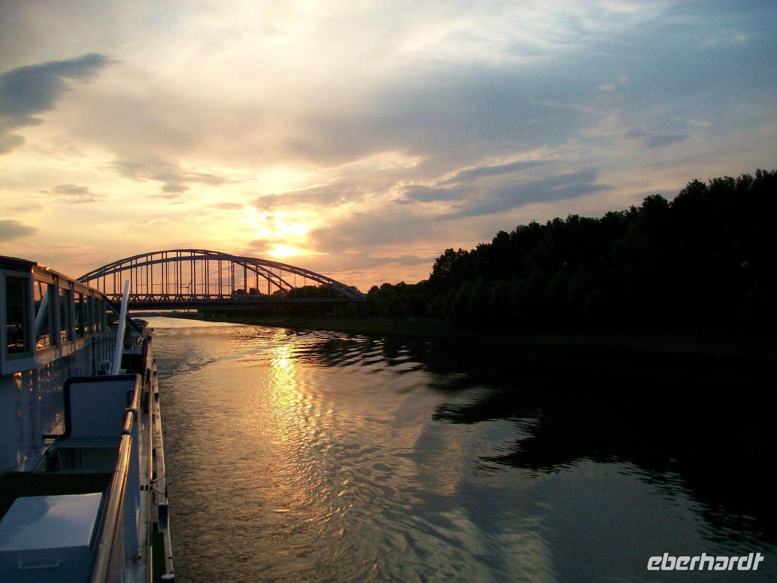 Abendstimmung an Bord